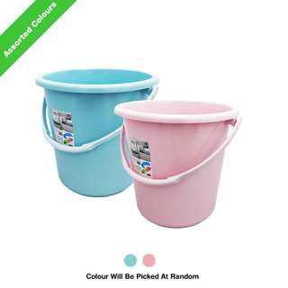 KJB Plastic Pail 18L (Assorted Colours)