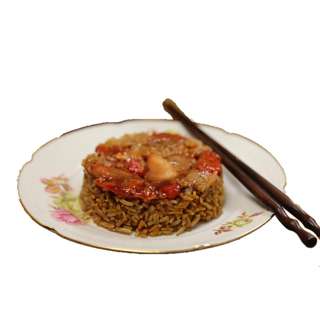 Bee Sim Char Siew Rice