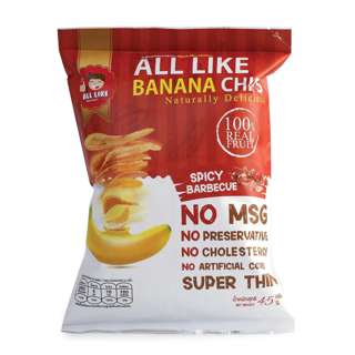 All Like Banana Chips - Spicy BBQ