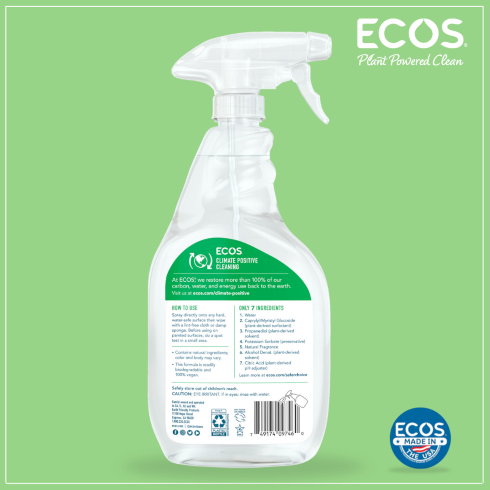 Ecover Oven & Hob Cleaner 500ml | Richmond Greens Grocery