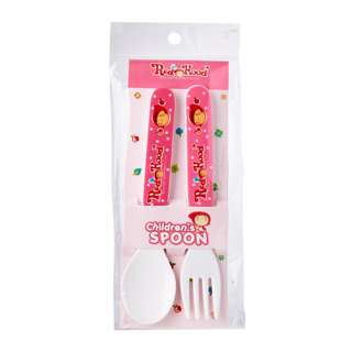 Mido Melamine Spoon/Fork Set (Red Hood - Red)