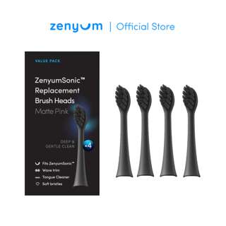 Zenyum Sonic Electric Toothbrush Refills - Black