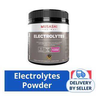 Musashi Electrolytes Low Carb Supplement Powder - Watermelon