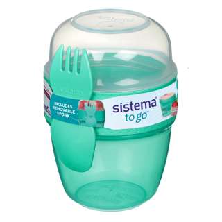 SISTEMA Snack Capsule To Go 515ml (Minty Teal)