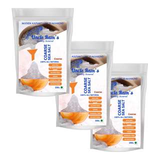 Uncle Ram's White Sea Salt - Coarse