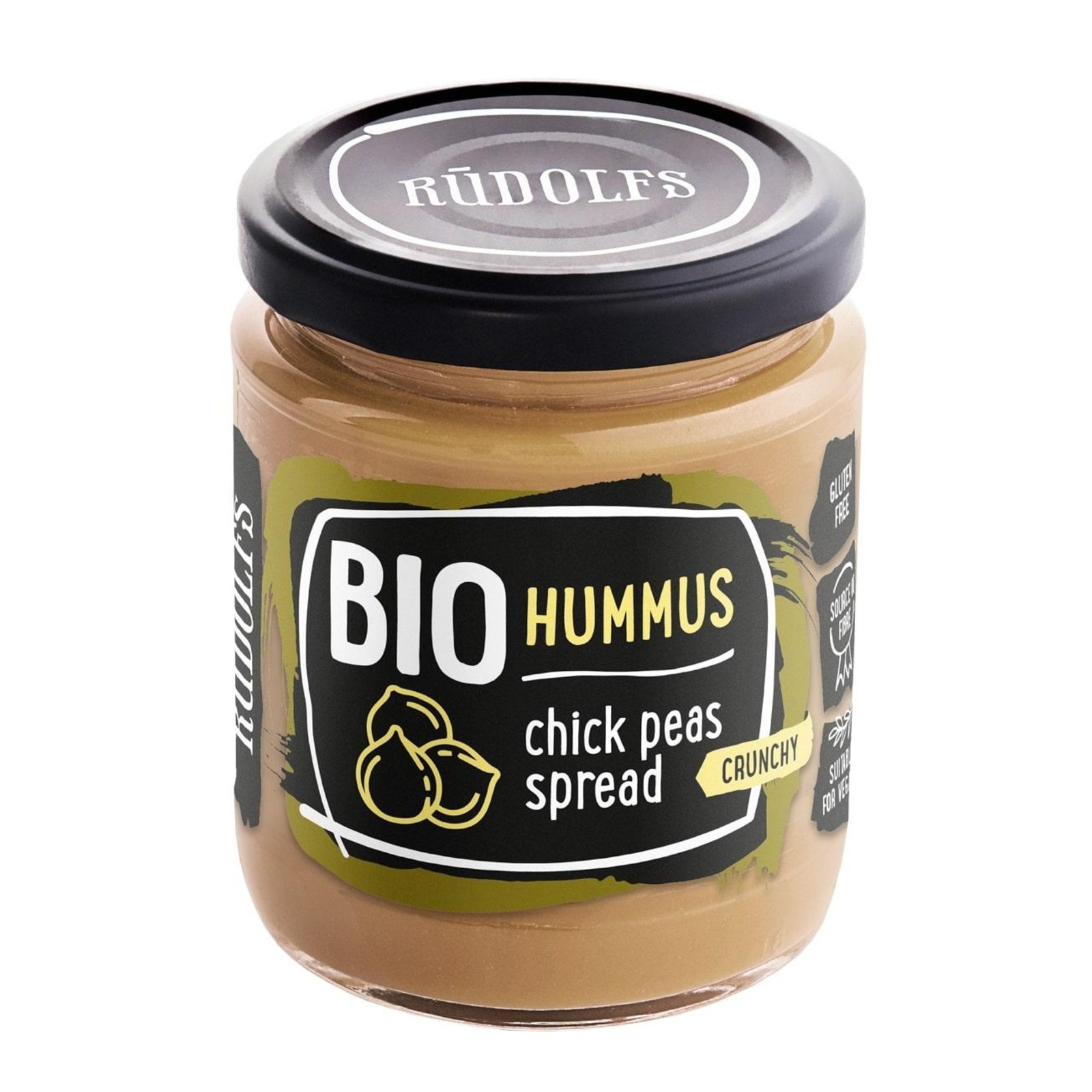 Rudolfs Organic Crunchy Hummus Vegetable Spread