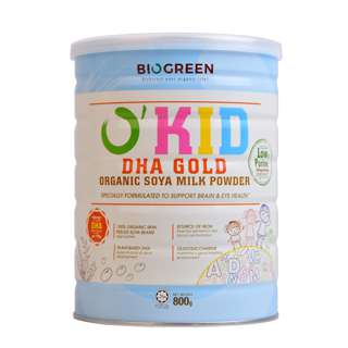 Biogreen OKid DHA Gold Organic Soya Milk - Plant DHA