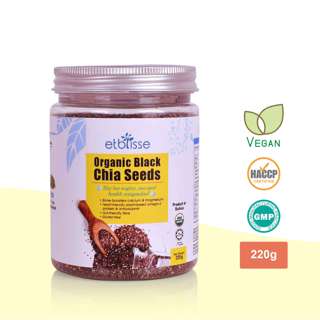 Etblisse Etblisse Organic Chia Seed - Plant Based Omega 3 Etblisse Etblisse Organic Chia Seed - Plant Based Omega 3