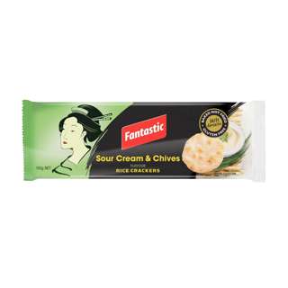 Fantastic Rice Cracker Sour Cream & Chives