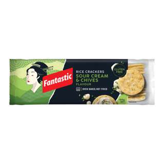 Fantastic Rice Cracker Sour Cream & Chives Fantastic Rice Cracker Sour Cream & Chives