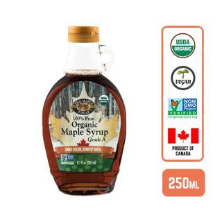 L.B Maple Treat Organic Maple Syrup Dark Robust Canada 250ML