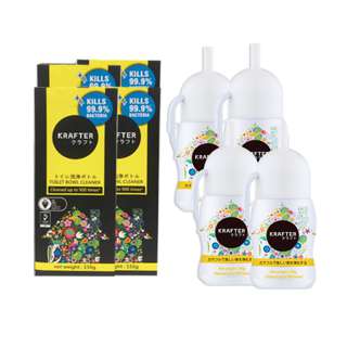 Krafter 99.9% Anti-Bacteria Automatic Toilet Bowl Cleaner Krafter 99.9% Anti-Bacteria Automatic Toilet Bowl Cleaner