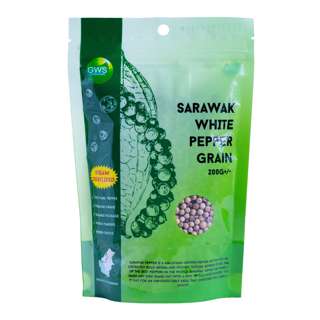 GWS Sarawak White Pepper Grain (Resealable) GWS Sarawak White Pepper Grain (Resealable)