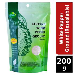 GWS White Pepper Ground (Resealable)