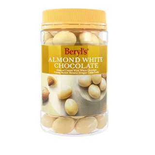 Beryl's Jar Almond Coated With White Chocolate