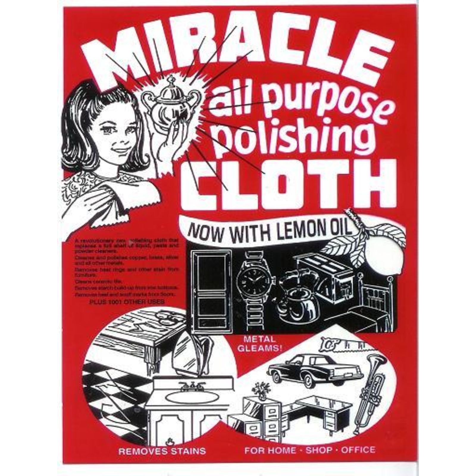 MIRACLE All Purpose Polishing Cloth NTUC FairPrice