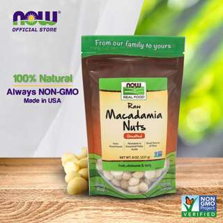 Now Foods Raw Macadamia Nuts, Unsalted