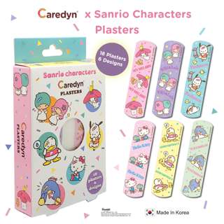 SANRIO Characters Plasters (18 Sheets)