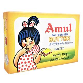 Amul Butter (Salted) -- By Dashmesh [Bundle of 2]