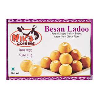 Niks Besan Ladoo 500G -- By Dashmesh