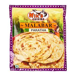 Niks Malabar Paratha (6S) 400G -- By Dashmesh