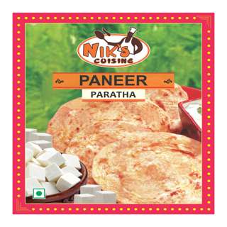 Niks Paneer Paratha 400G -- By Dashmesh