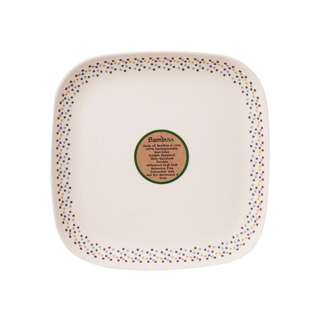 Bambusa 8 inch Square Plate Mosaic