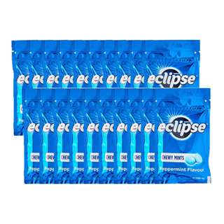 Eclipse Chewy Mints Packet Peppermint (Box)