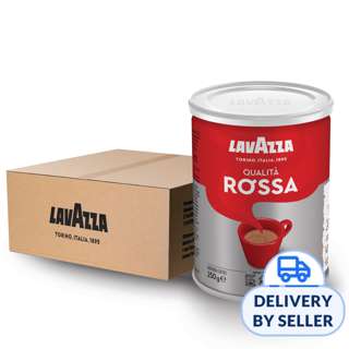 Lavazza Qualita Rossa Ground Coffee in Tin
