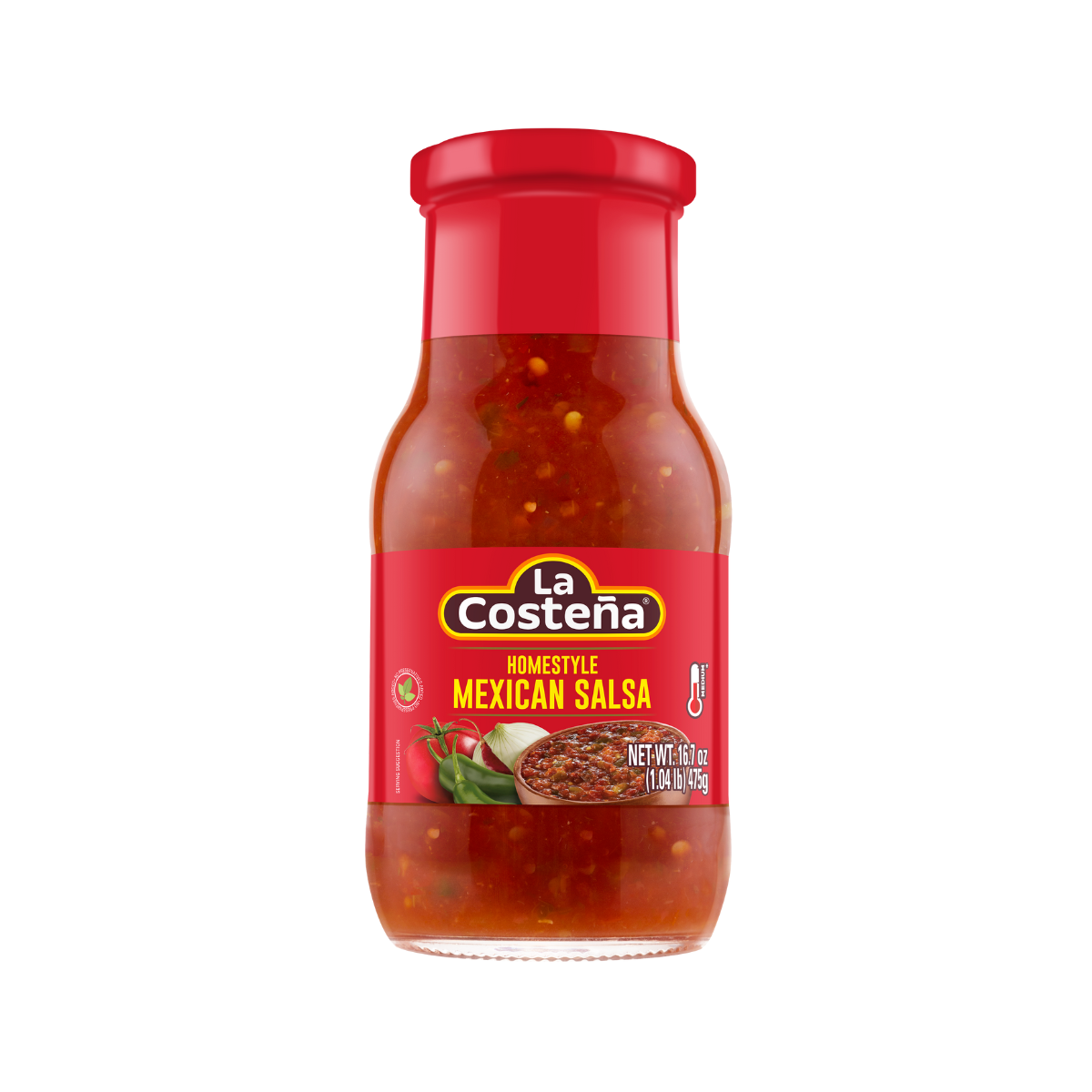 La Costena Homestyle Salsa Medium in Glass