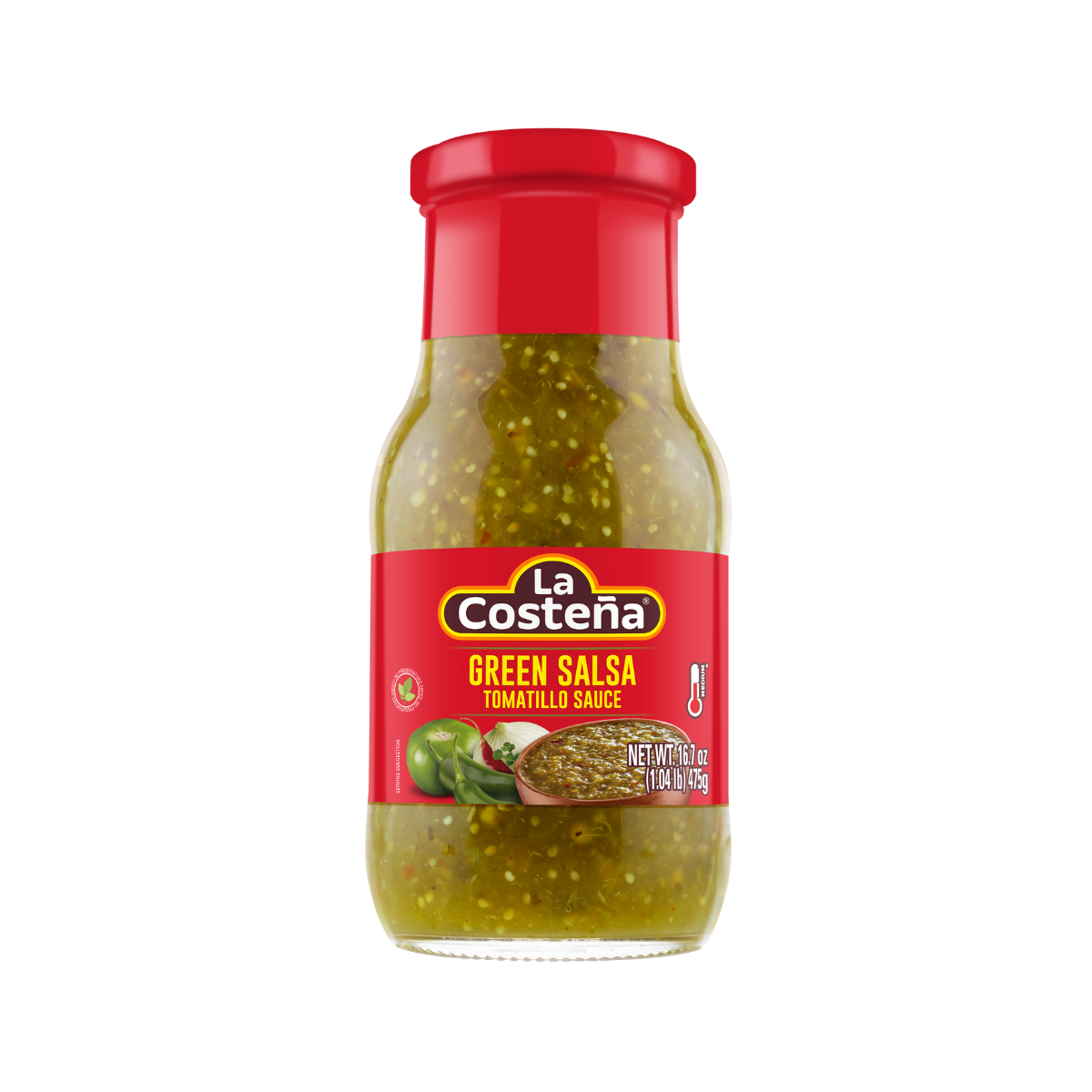La Costena Green Salsa in Glass
