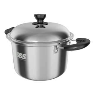 555 Classic Stainless Steel Cooking Pot 24cm - 5.8L