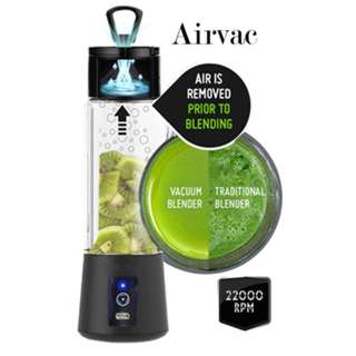 Krafter Portable Gold Vacuum Blender BPA Bottle (4000mah)