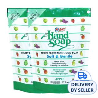 Yuri Handsoap Refill Twinpack Apple
