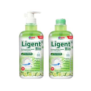 Yuri Ligent Bio Dishwashing Liquid - Lime & Bergamot