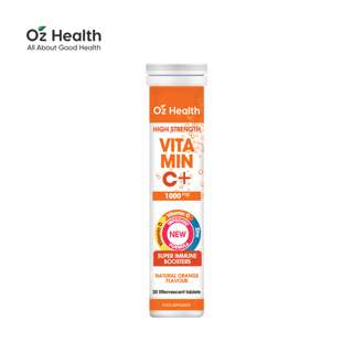 Oz Health Vitamin C + 1000MG 20 Effervescent Tabs