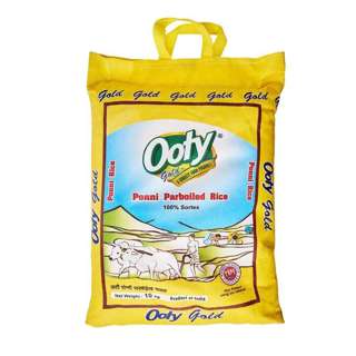 OOTY GOLD PARBOILED PONNI RICE - 10KG OOTY GOLD PARBOILED PONNI RICE - 10KG