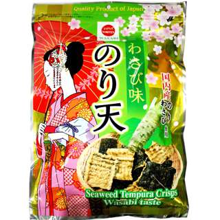 Yamaei Seaweed Tempura Crisp Wasabi Yamaei Seaweed Tempura Crisp Wasabi