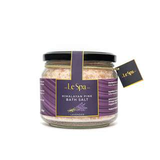 LeSpa Himalayan Pink Salt Lavender bath salt