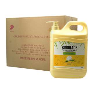 Biograde Fresh Lemongrass Dishwashing Liquid Carton