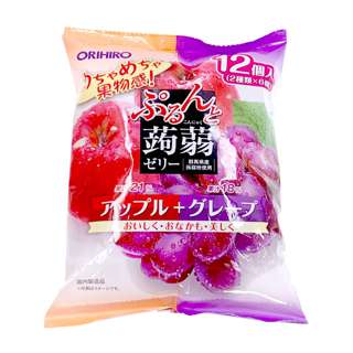 Orihiro Purun To Konnyaku Jelly Apple and Grape