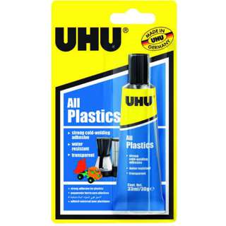 UHU All Plastics Glue 33ml