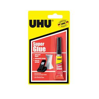 UHU Liquid Super Glue, 3G UHU Liquid Super Glue, 3G