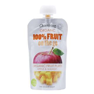 Clearspring Organic 100% Fruit on the Go - Apple & Mango