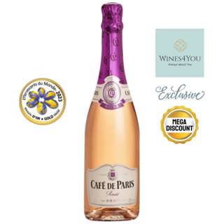 Cafe de Paris Brut France Rose Wine Cafe de Paris Brut France Rose Wine
