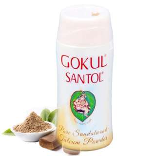 Gokul Santol Pure Sandalwood Talcum Powder, Heals Acne&Pimple Gokul Santol Pure Sandalwood Talcum Powder, Heals Acne&Pimple