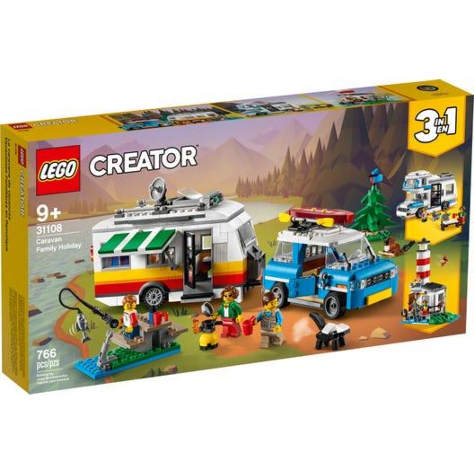 LEGO 31108 Creator Caravan Family Holiday | NTUC FairPrice