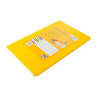 Sunnex Polyethylene Chopping Board (Yellow)