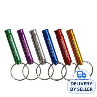 Adventure World Small Keychain Whistle (6pcs Assorted)