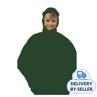 Adventure World Reusable Poncho - Children (2pcs Green)